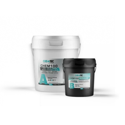3 GAL Resin kit for Garage Floor Coating Applications - 100% epoxy