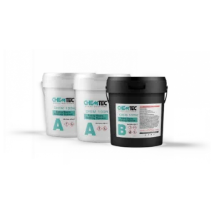 3 GAL Resin kit for Garage Floor Coating - 100% Epoxy CHEM 100 FAST CURE