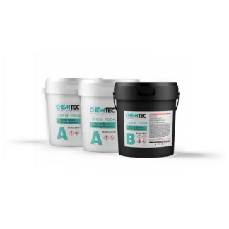 3 GAL Resin kit for Garage Floor Coating - 100% Epoxy CHEM 100 FAST CURE