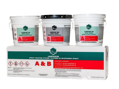Labpox 30 - Labsurface Used for base coat in epoxy floorings, comes in pre-tinted colours, and clear which can be mixed with different color pods to get your own desired color.