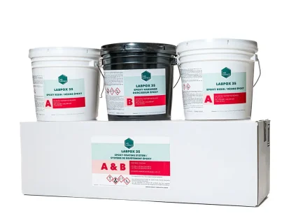 LABPOX® 35 High-Opacity VOC-Free Epoxy for Porous Concrete Floors with Pinhole Mitigation