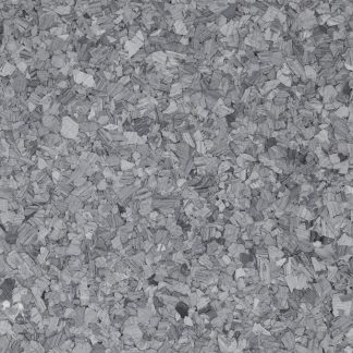 Lanai Gray F3080 decorative flake blend with gray and white tones for epoxy and resin flooring.