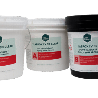 LABPOX LV 3D UV metallic epoxy flooring topcoat – ultra-low viscosity epoxy for 3D effects
