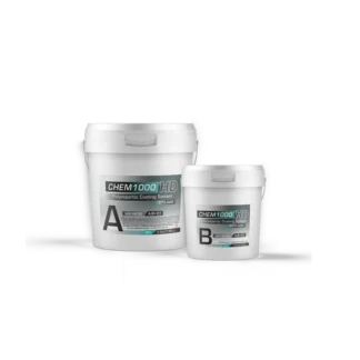 CHEM1000 HD™ high-performance polyaspartic floor coating applied on commercial concrete floor