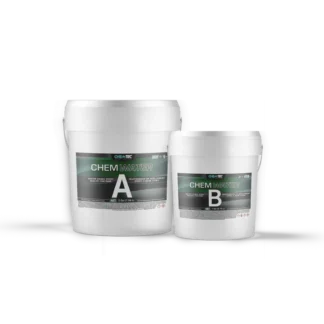 CHEM-WATER water-based epoxy sealer applied to concrete surface preserving natural color and gloss