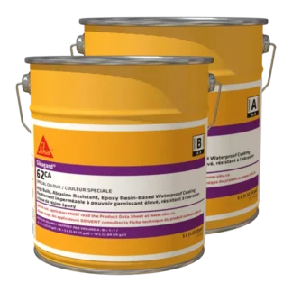 Sikagard 62CA high build epoxy waterproof coating chemical resistant concrete and steel protection