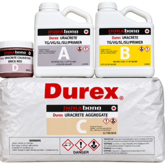 Durex Dur-A-Hard SL self-leveling cementitious polyurethane flooring system
