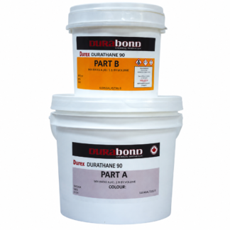 Durex Durathane 90 UV-resistant aliphatic polyurethane coating.